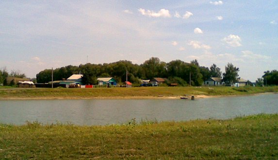 вид на село Малый Самовец.